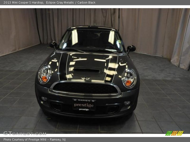 Eclipse Gray Metallic / Carbon Black 2013 Mini Cooper S Hardtop