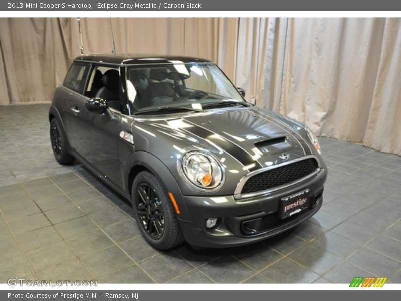 Eclipse Gray Metallic / Carbon Black 2013 Mini Cooper S Hardtop