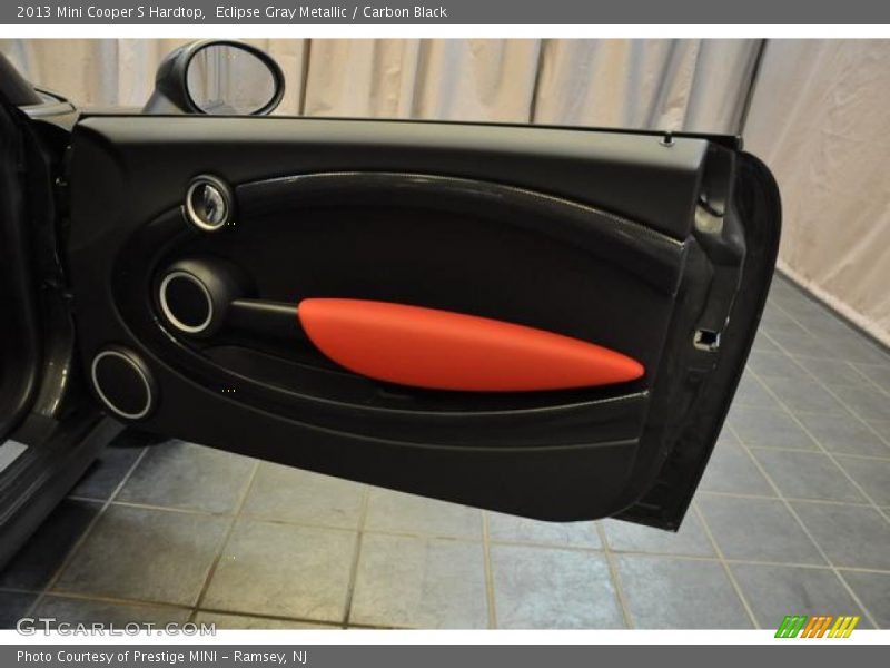 Eclipse Gray Metallic / Carbon Black 2013 Mini Cooper S Hardtop