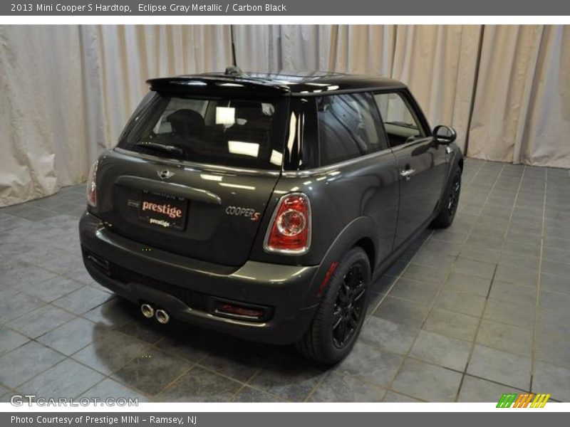 Eclipse Gray Metallic / Carbon Black 2013 Mini Cooper S Hardtop