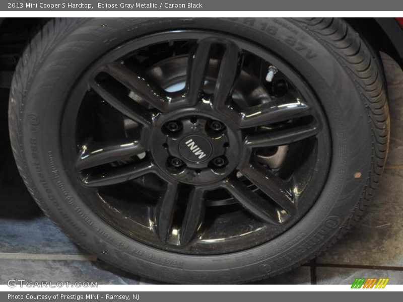 Eclipse Gray Metallic / Carbon Black 2013 Mini Cooper S Hardtop
