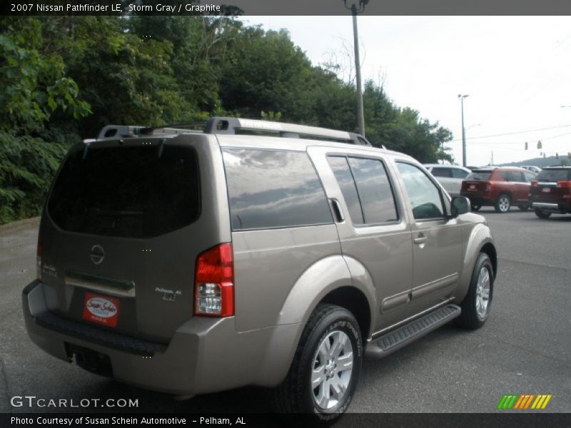 Storm Gray / Graphite 2007 Nissan Pathfinder LE
