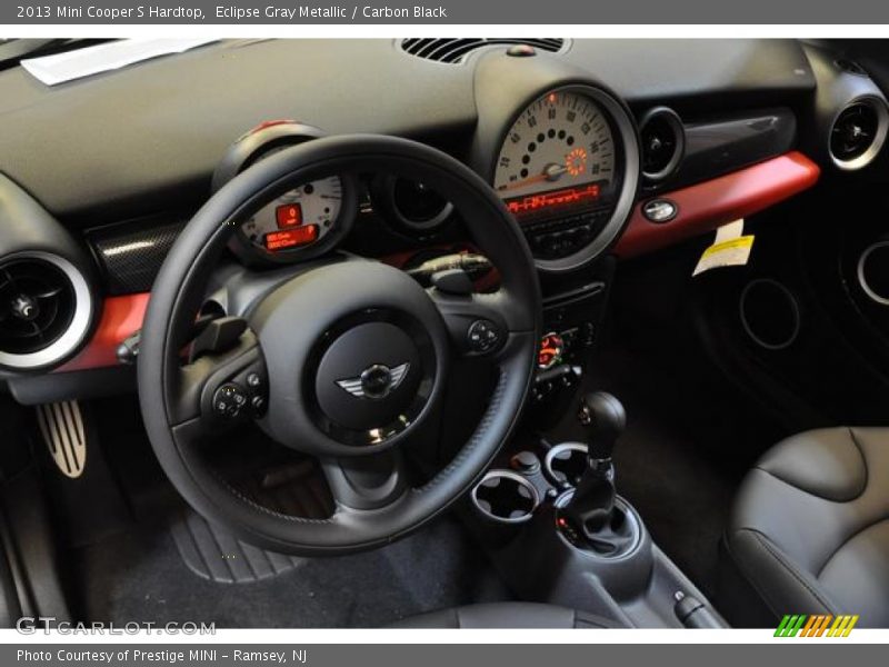 Eclipse Gray Metallic / Carbon Black 2013 Mini Cooper S Hardtop