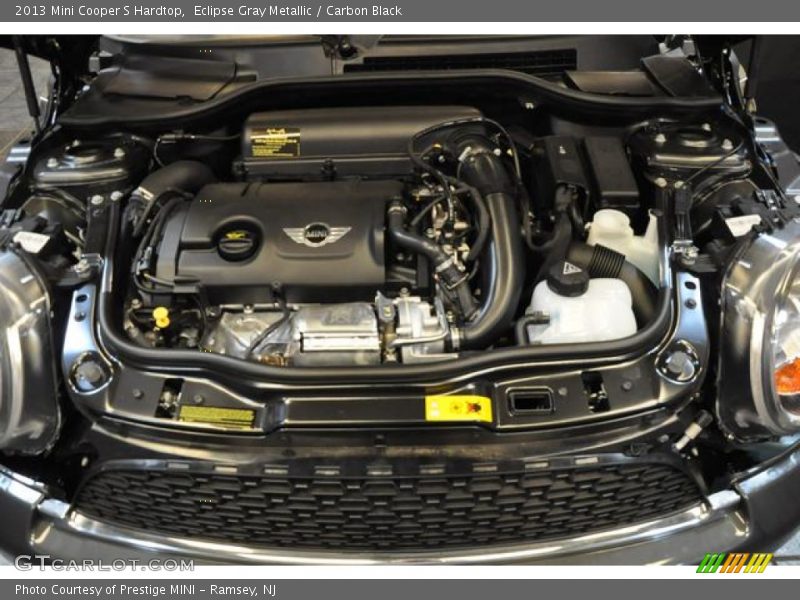 Eclipse Gray Metallic / Carbon Black 2013 Mini Cooper S Hardtop