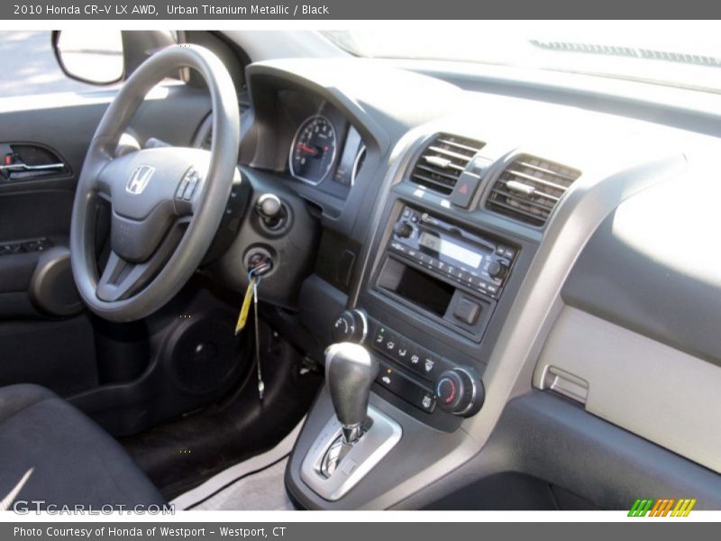 Urban Titanium Metallic / Black 2010 Honda CR-V LX AWD