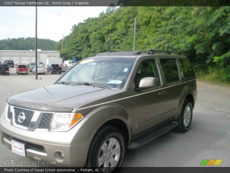 Storm Gray / Graphite 2007 Nissan Pathfinder LE