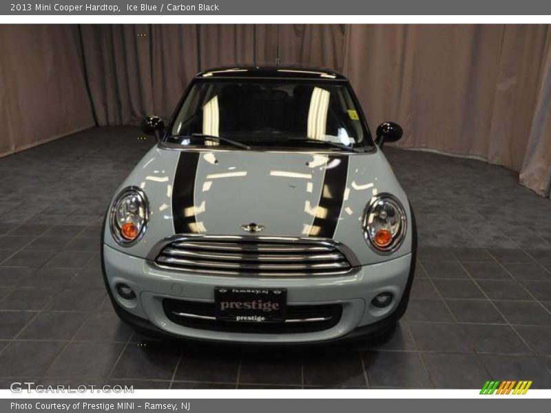 Ice Blue / Carbon Black 2013 Mini Cooper Hardtop