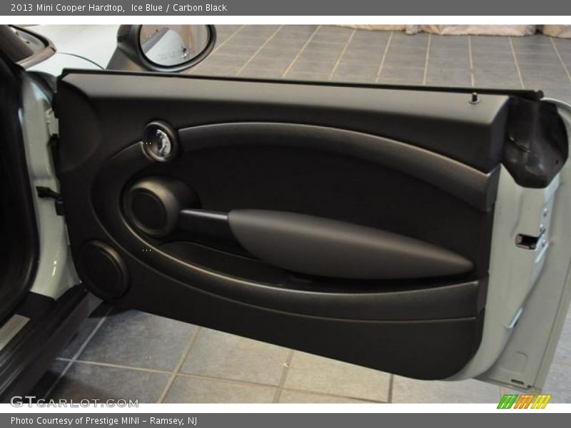 Ice Blue / Carbon Black 2013 Mini Cooper Hardtop