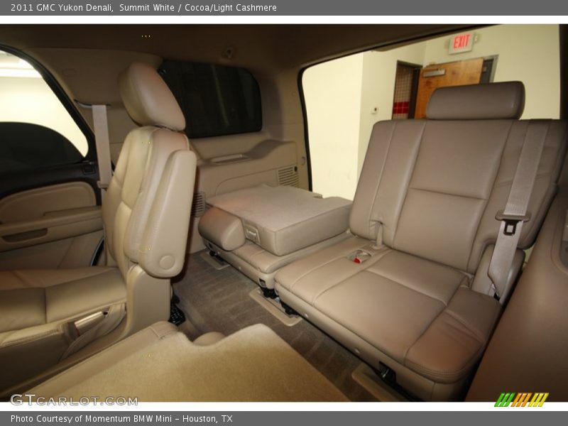 Summit White / Cocoa/Light Cashmere 2011 GMC Yukon Denali