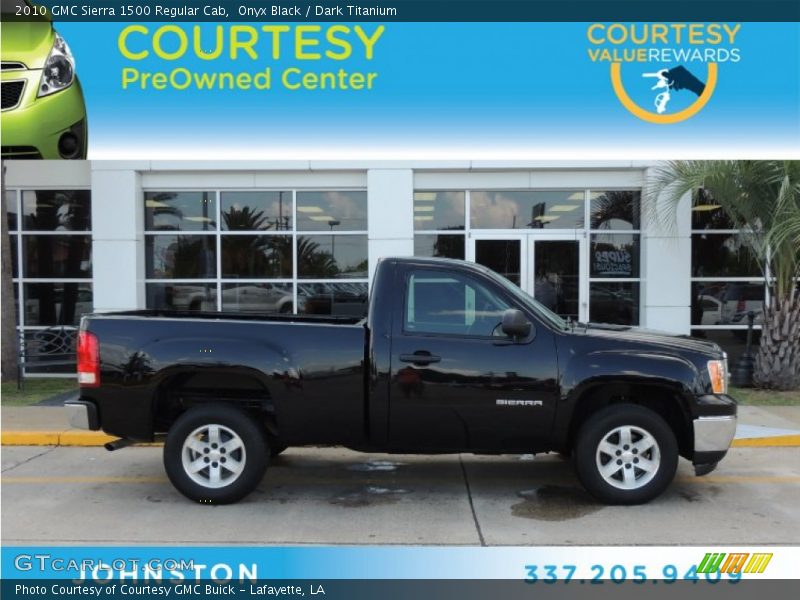 Onyx Black / Dark Titanium 2010 GMC Sierra 1500 Regular Cab