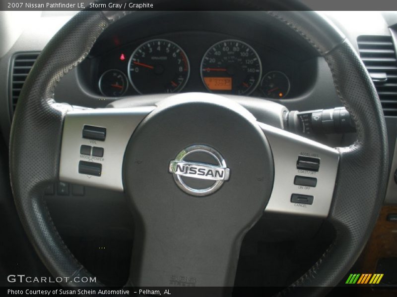 Storm Gray / Graphite 2007 Nissan Pathfinder LE