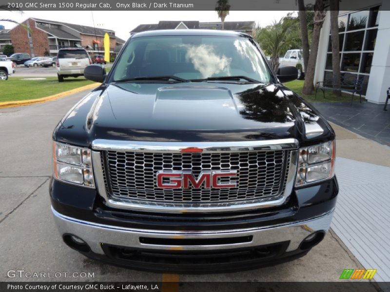 Onyx Black / Dark Titanium 2010 GMC Sierra 1500 Regular Cab