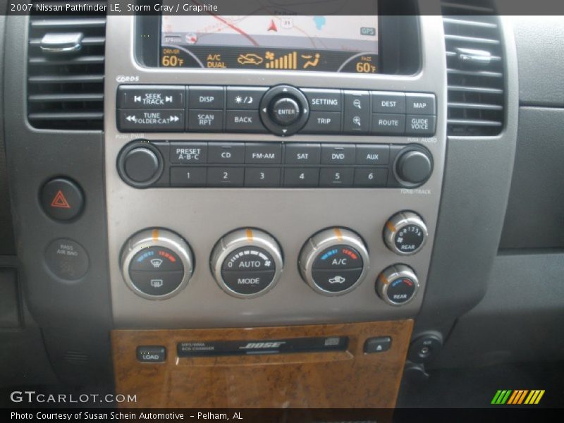 Storm Gray / Graphite 2007 Nissan Pathfinder LE