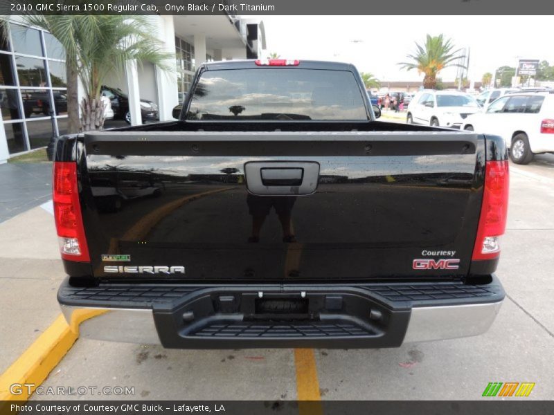 Onyx Black / Dark Titanium 2010 GMC Sierra 1500 Regular Cab