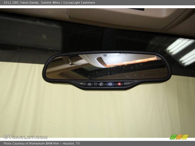 Summit White / Cocoa/Light Cashmere 2011 GMC Yukon Denali