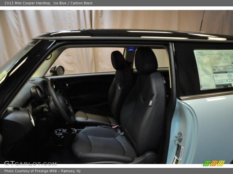 Ice Blue / Carbon Black 2013 Mini Cooper Hardtop
