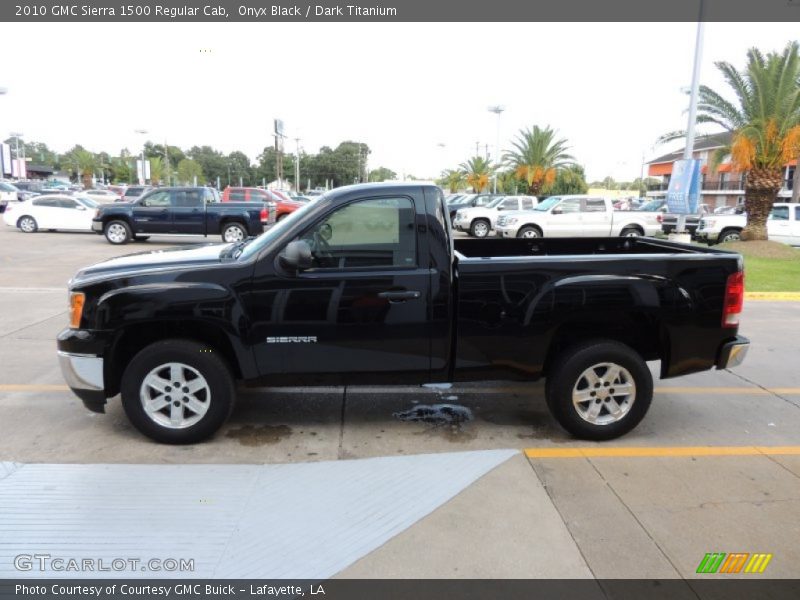 Onyx Black / Dark Titanium 2010 GMC Sierra 1500 Regular Cab