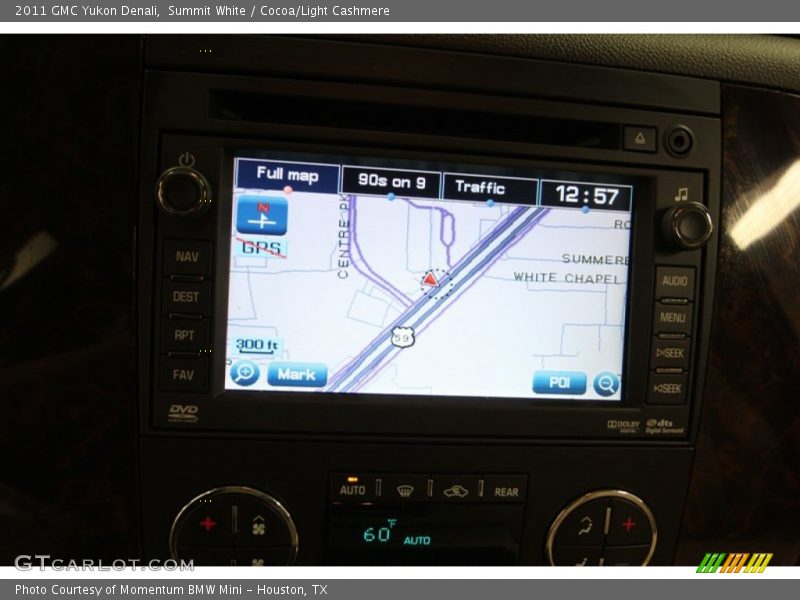 Summit White / Cocoa/Light Cashmere 2011 GMC Yukon Denali