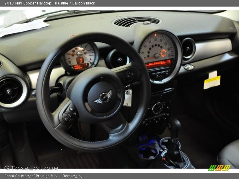Ice Blue / Carbon Black 2013 Mini Cooper Hardtop