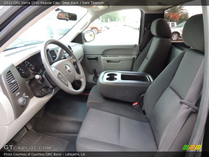 Onyx Black / Dark Titanium 2010 GMC Sierra 1500 Regular Cab