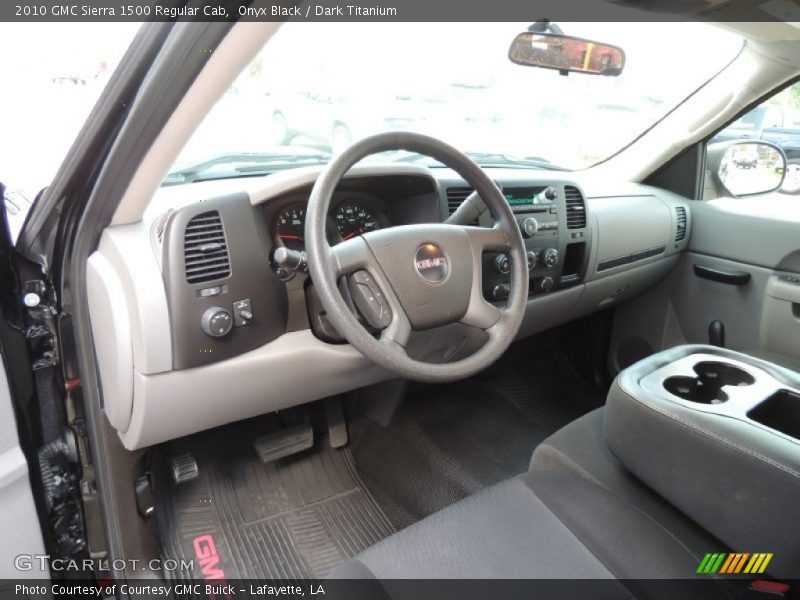 Onyx Black / Dark Titanium 2010 GMC Sierra 1500 Regular Cab