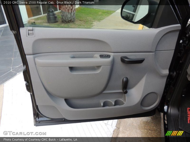 Onyx Black / Dark Titanium 2010 GMC Sierra 1500 Regular Cab