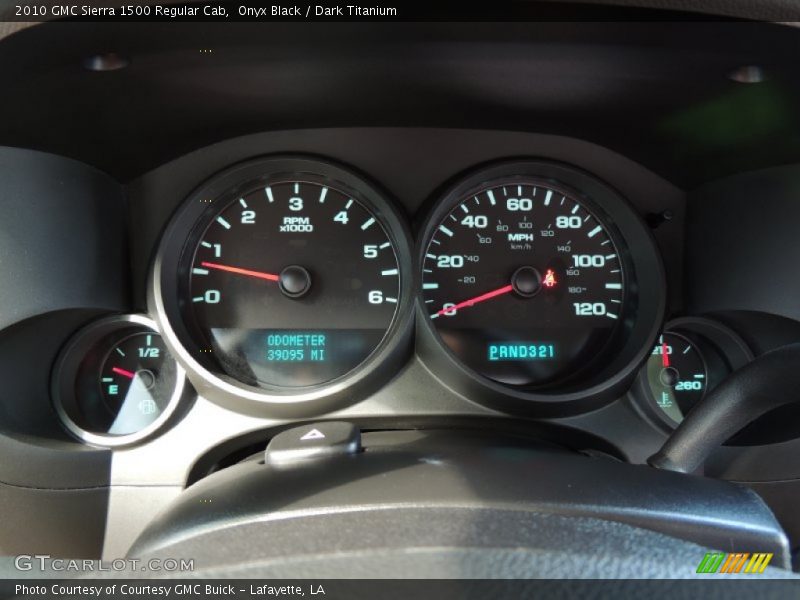 Onyx Black / Dark Titanium 2010 GMC Sierra 1500 Regular Cab