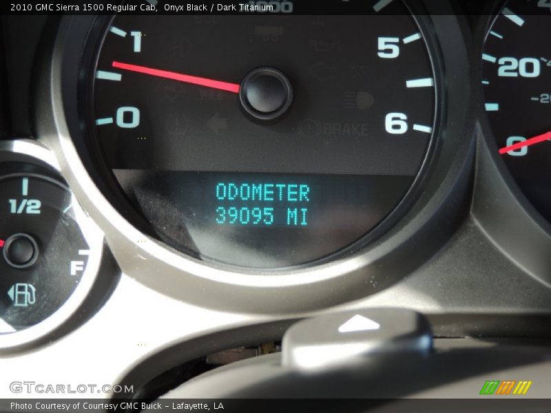 Onyx Black / Dark Titanium 2010 GMC Sierra 1500 Regular Cab
