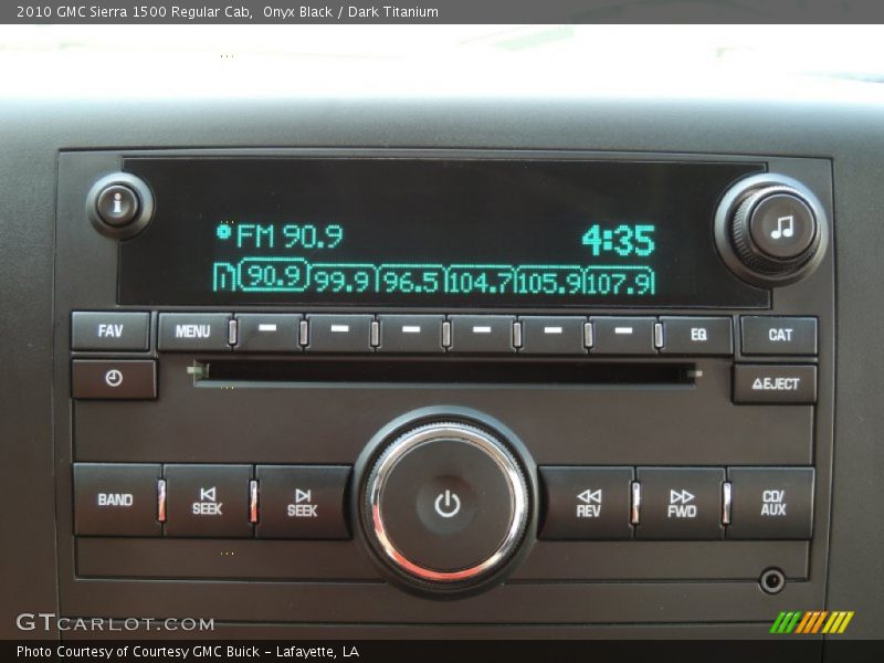 Onyx Black / Dark Titanium 2010 GMC Sierra 1500 Regular Cab