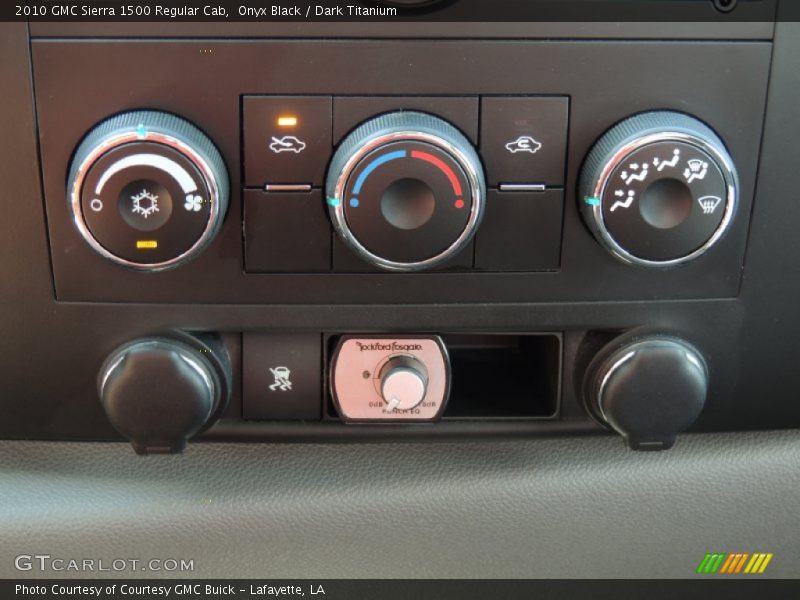 Onyx Black / Dark Titanium 2010 GMC Sierra 1500 Regular Cab