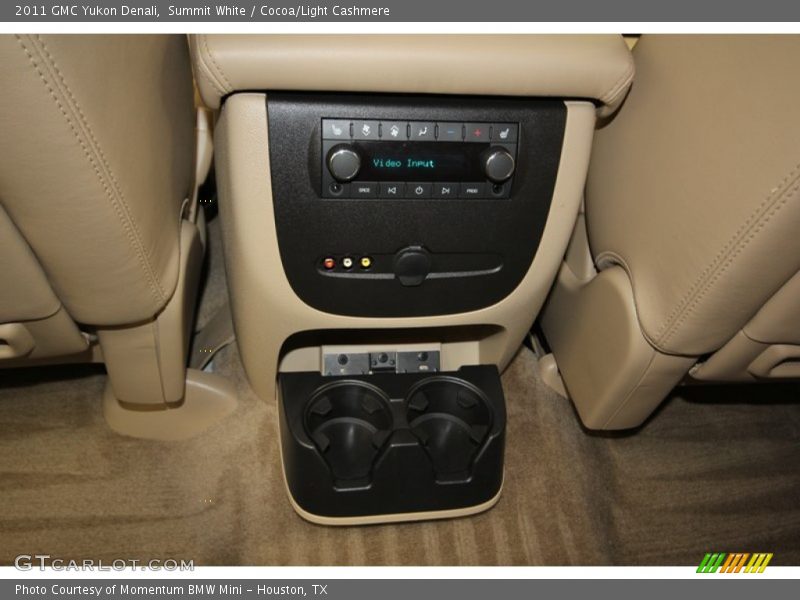 Summit White / Cocoa/Light Cashmere 2011 GMC Yukon Denali
