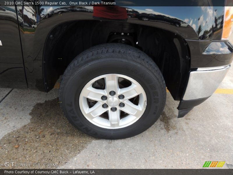 Onyx Black / Dark Titanium 2010 GMC Sierra 1500 Regular Cab