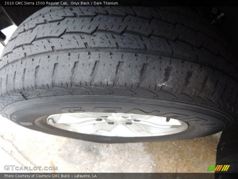 Onyx Black / Dark Titanium 2010 GMC Sierra 1500 Regular Cab