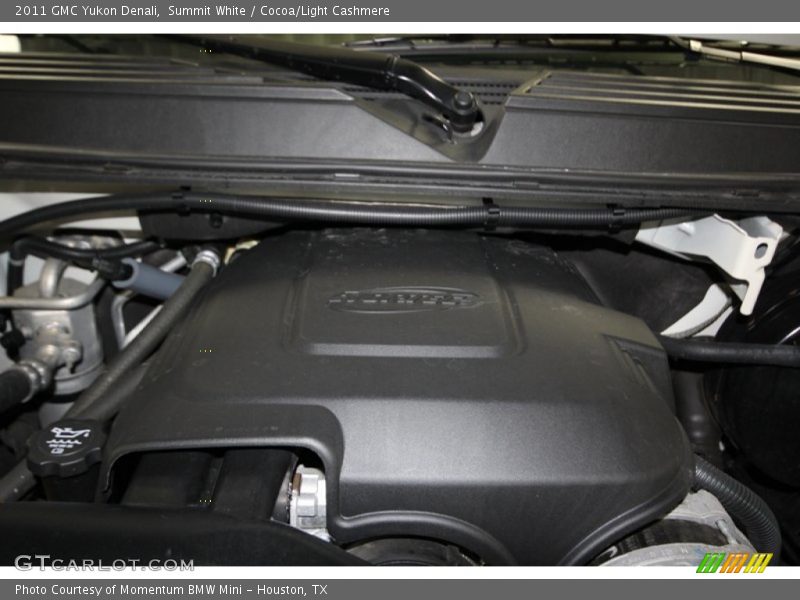 Summit White / Cocoa/Light Cashmere 2011 GMC Yukon Denali
