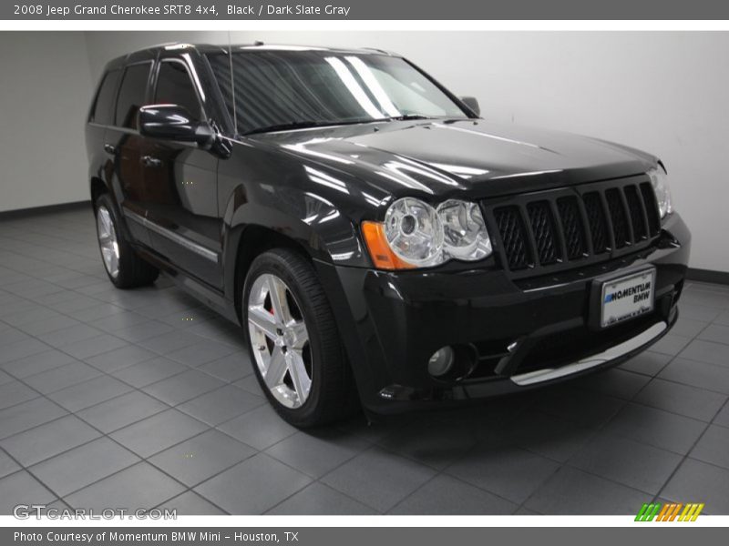 Black / Dark Slate Gray 2008 Jeep Grand Cherokee SRT8 4x4