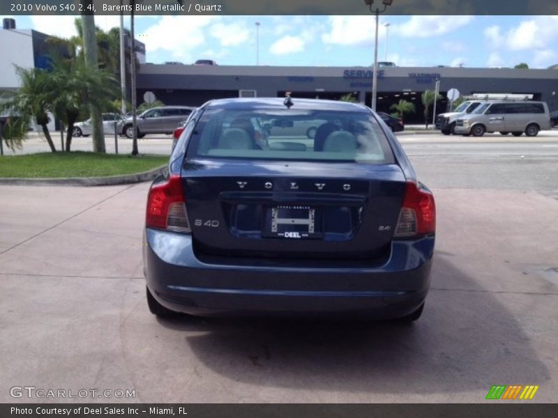Barents Blue Metallic / Quartz 2010 Volvo S40 2.4i