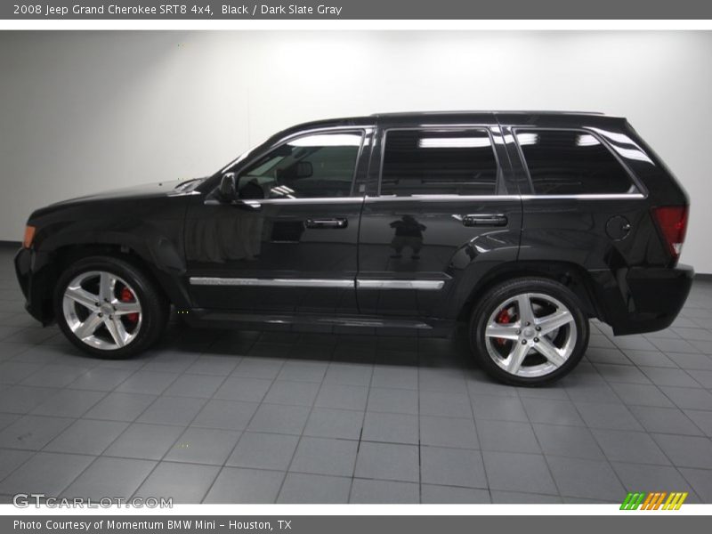 Black / Dark Slate Gray 2008 Jeep Grand Cherokee SRT8 4x4