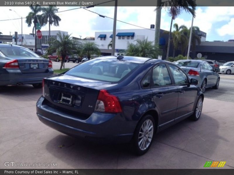 Barents Blue Metallic / Quartz 2010 Volvo S40 2.4i