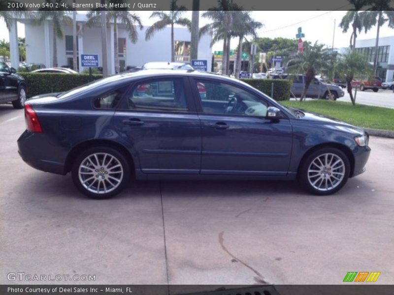 Barents Blue Metallic / Quartz 2010 Volvo S40 2.4i