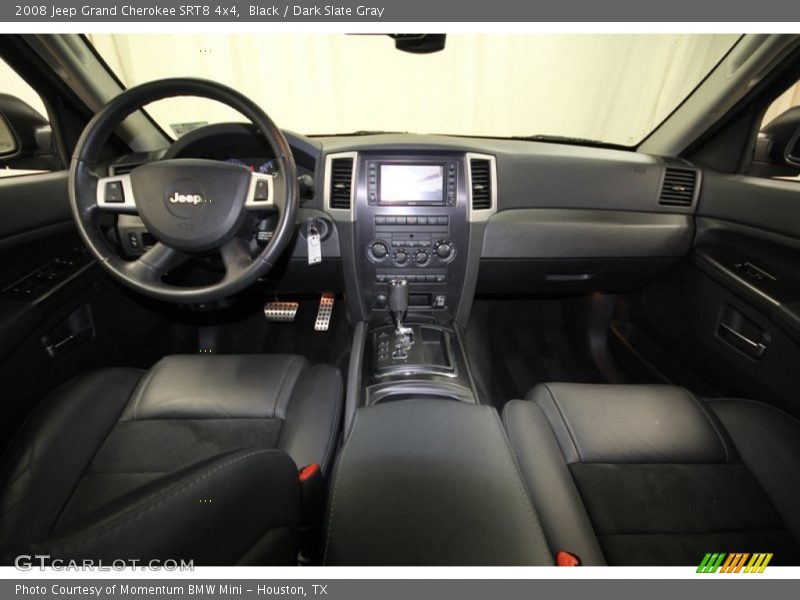 Black / Dark Slate Gray 2008 Jeep Grand Cherokee SRT8 4x4