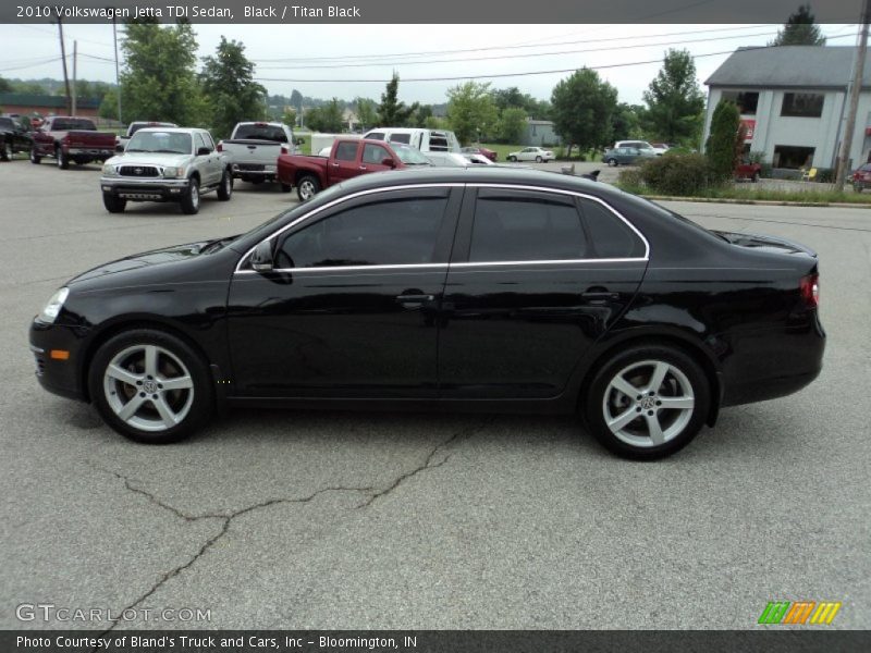 Black / Titan Black 2010 Volkswagen Jetta TDI Sedan