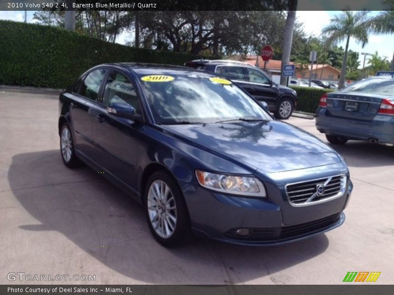 Barents Blue Metallic / Quartz 2010 Volvo S40 2.4i