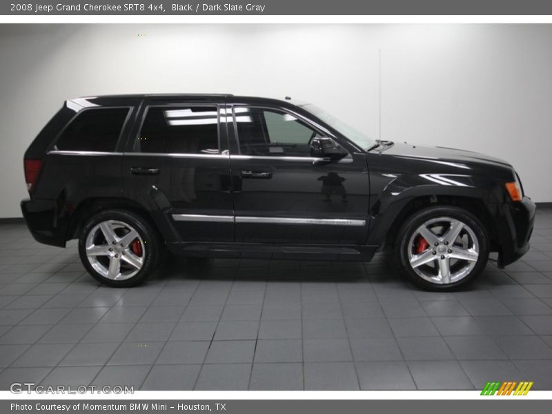 Black / Dark Slate Gray 2008 Jeep Grand Cherokee SRT8 4x4