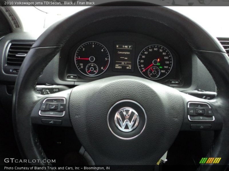 Black / Titan Black 2010 Volkswagen Jetta TDI Sedan