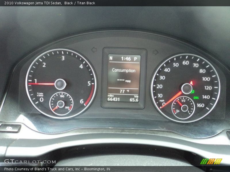 Black / Titan Black 2010 Volkswagen Jetta TDI Sedan