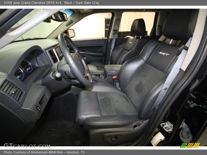 Front Seat of 2008 Grand Cherokee SRT8 4x4