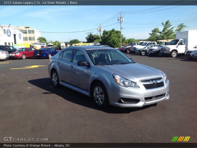 Ice Silver Metallic / Black 2013 Subaru Legacy 2.5i