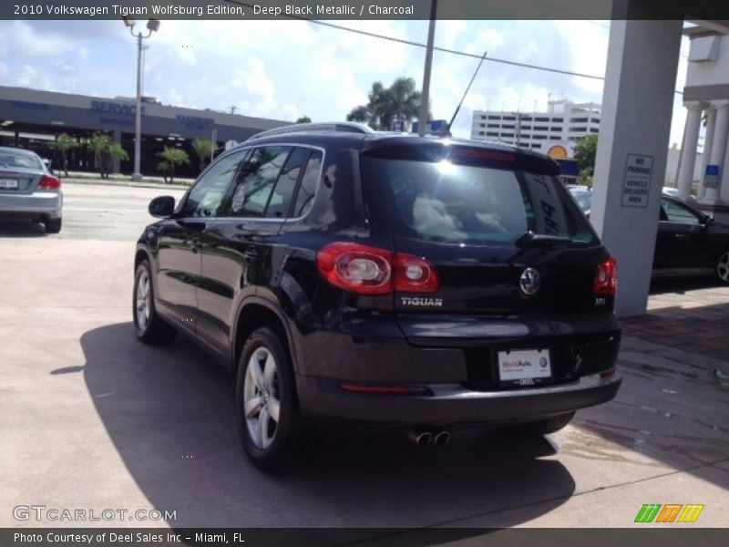 Deep Black Metallic / Charcoal 2010 Volkswagen Tiguan Wolfsburg Edition