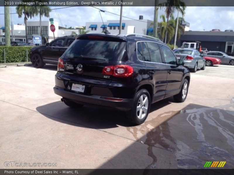 Deep Black Metallic / Charcoal 2010 Volkswagen Tiguan Wolfsburg Edition
