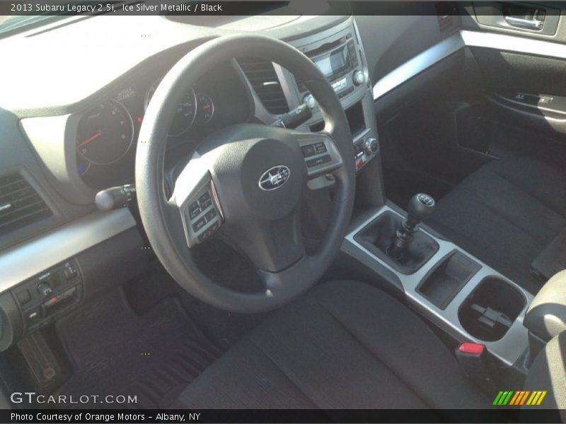 Ice Silver Metallic / Black 2013 Subaru Legacy 2.5i